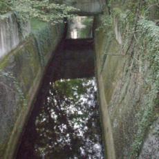 emissario del lago Pietrarossa